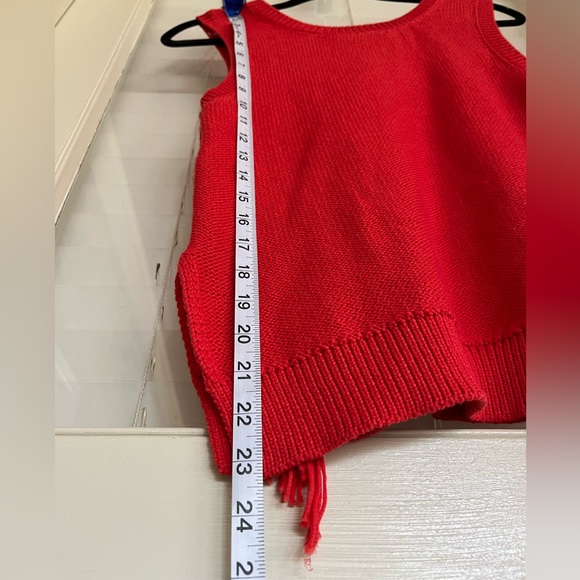 Derek Lam 10 Crosby Fringe Vest S/P - Picture 7 of 10